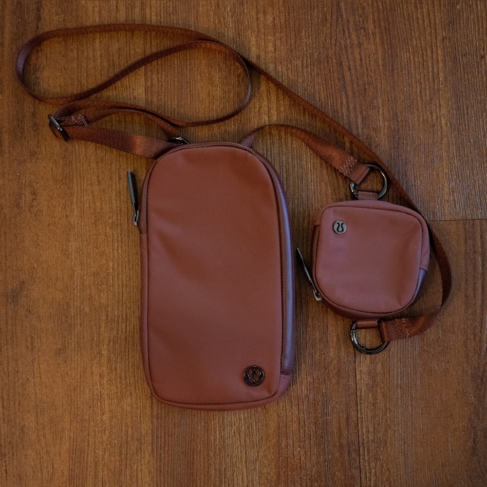 LULULEMON Modular Phone Crossbody Bag in Ancient Copper